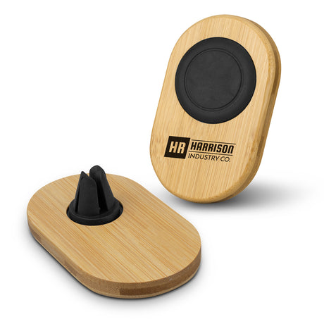 Bamboo Car Phone Holder - Main