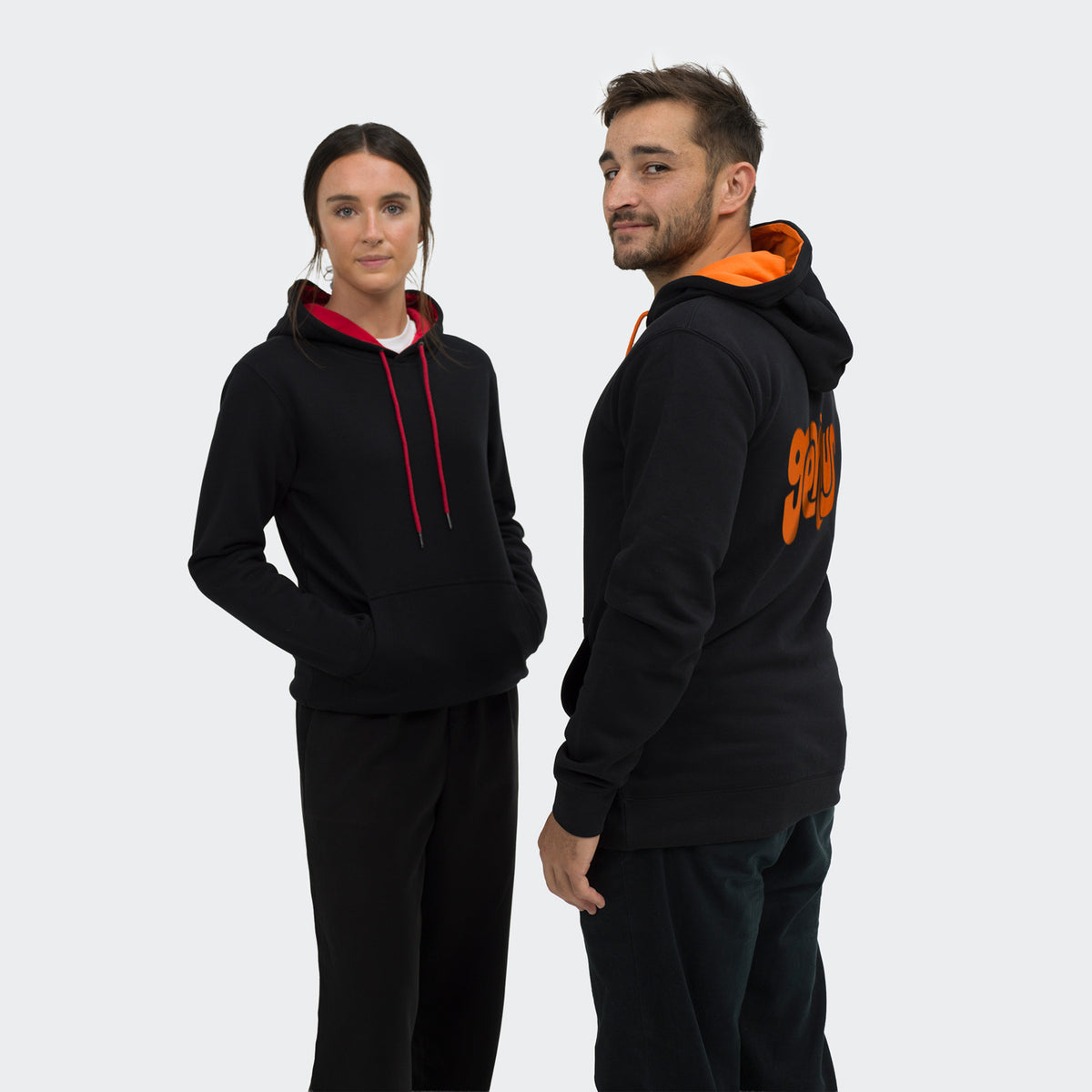 TRENDSWEAR Studio Contrast Unisex Hoodie - Branding