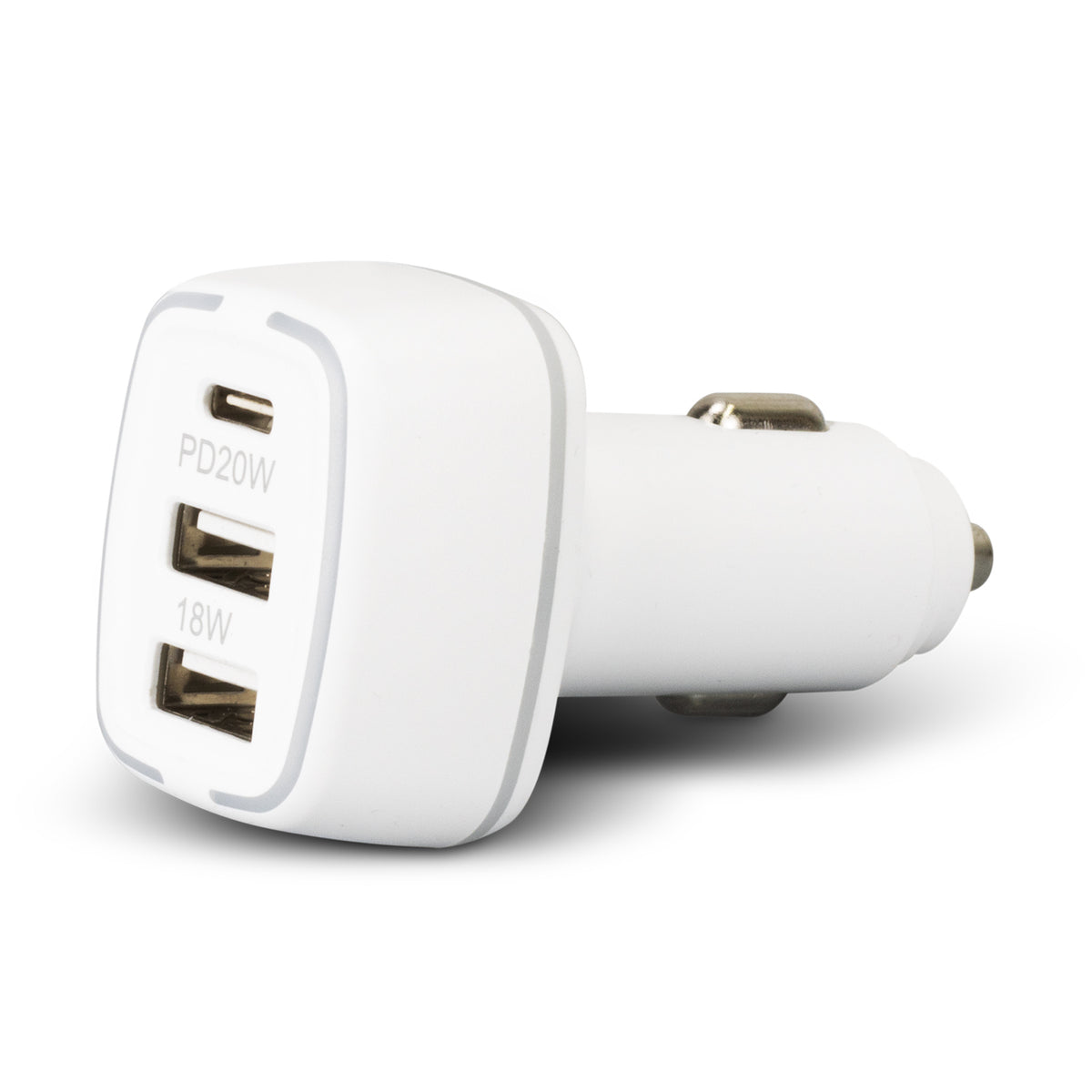 Photon Car Charger - White