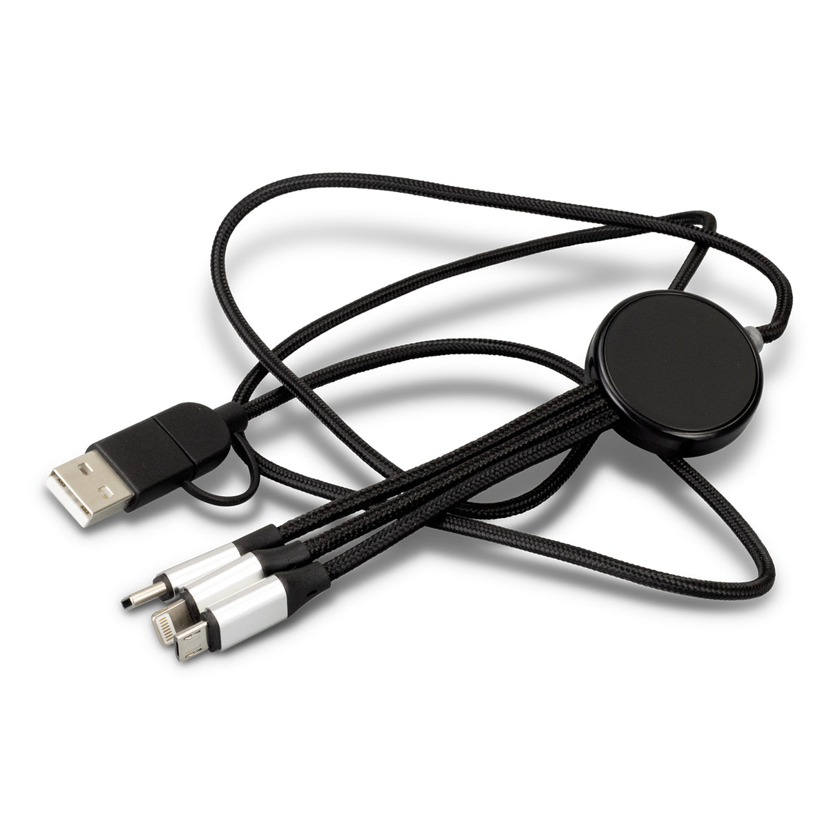 Lumos Braided Charging Cable - Black