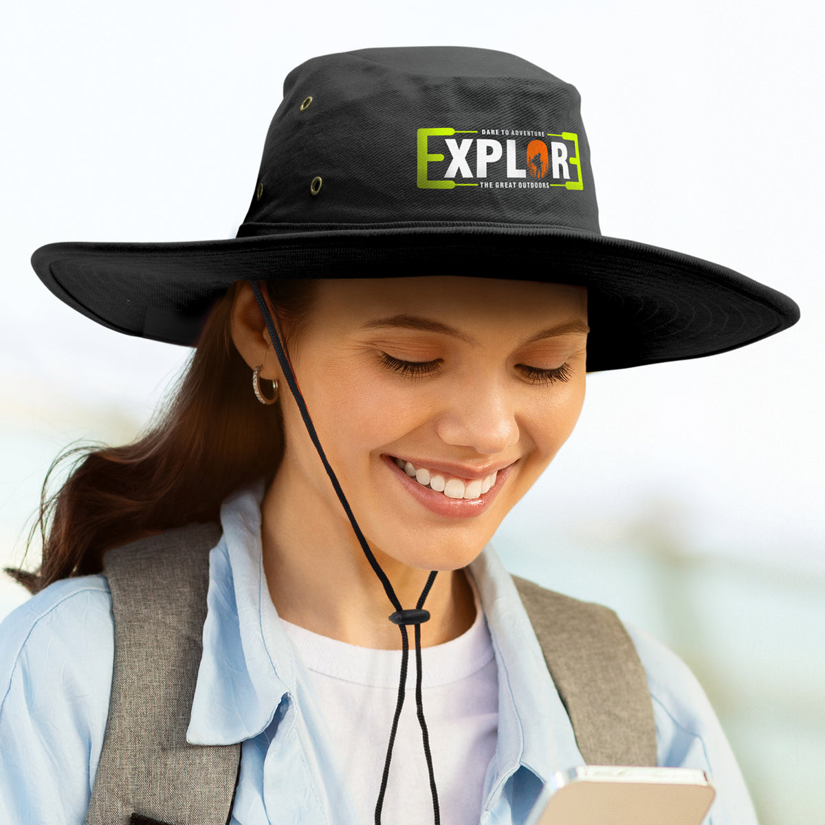 Austral Wide Brim Hat - Feature