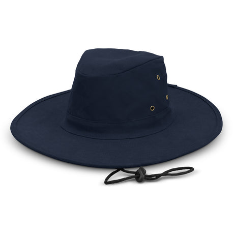 Austral Wide Brim Hat - Navy