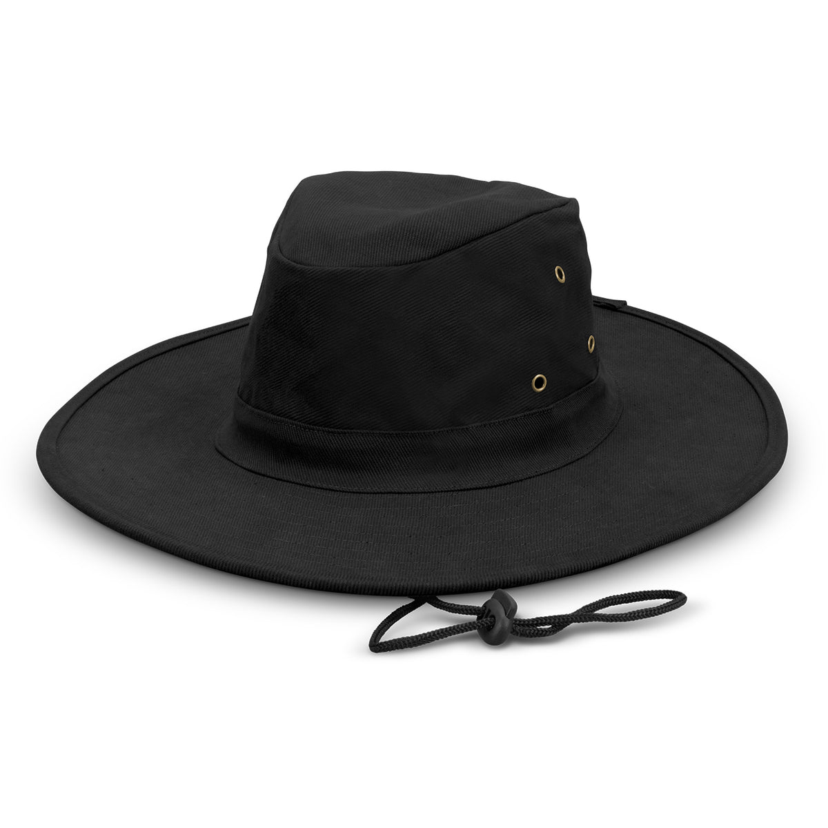Austral Wide Brim Hat - Black