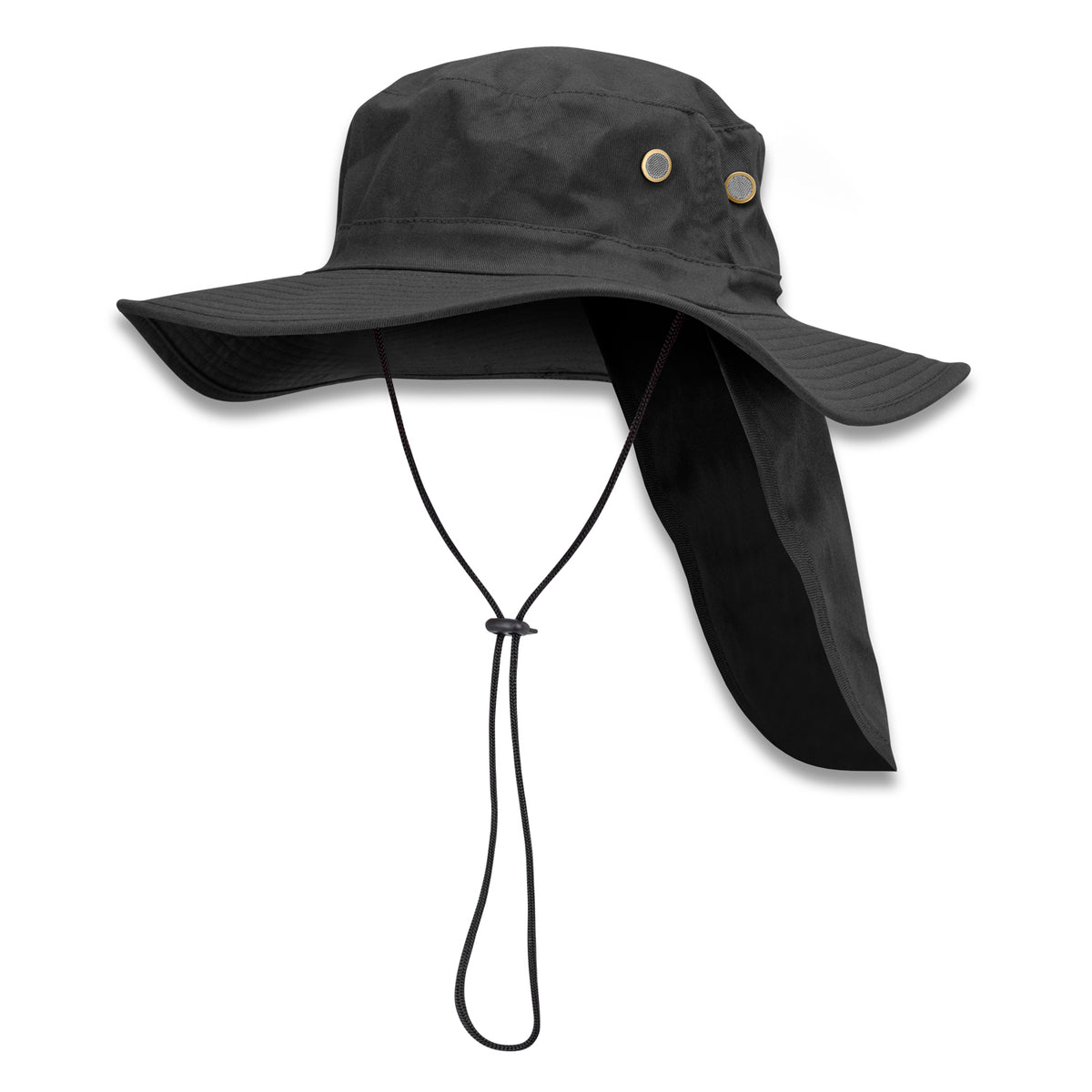 Legionnaire Wide Brim Hat - Black