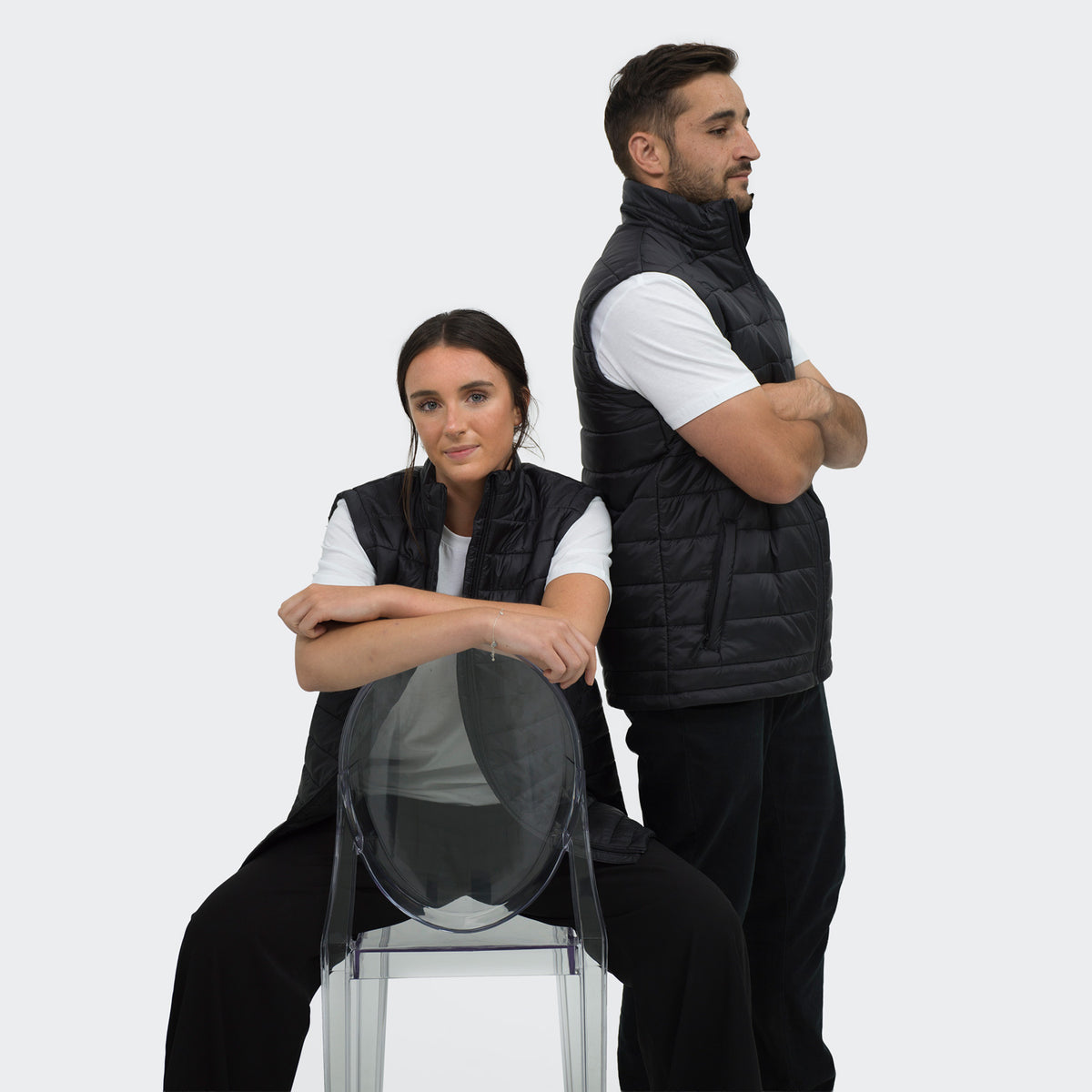 TRENDSWEAR Payton Unisex Puffer Vest - Group