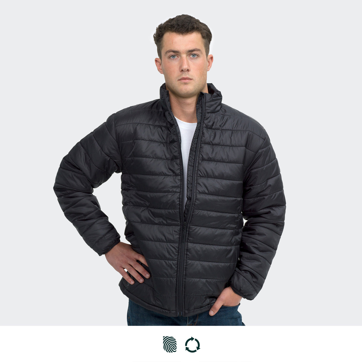 TRENDSWEAR Frazer Mens Puffer Jacket - Impact Aware