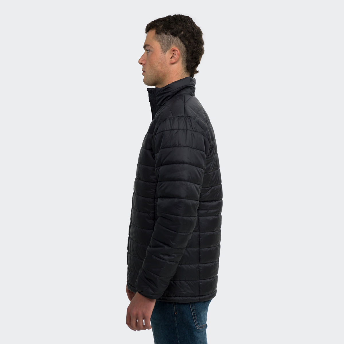 TRENDSWEAR Frazer Mens Puffer Jacket - Side