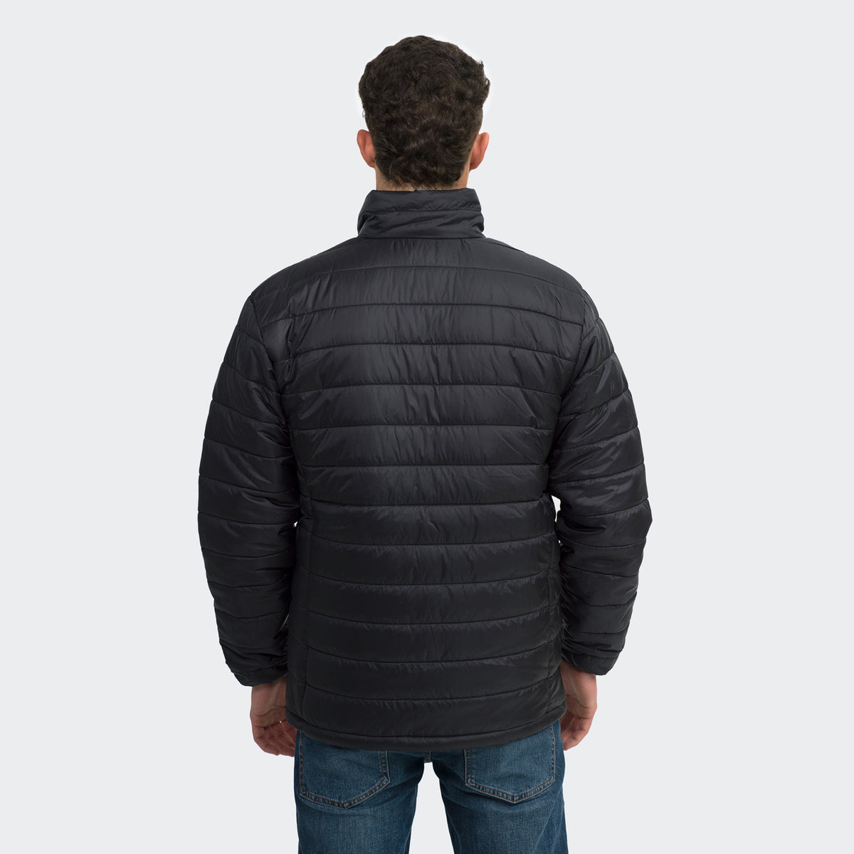 TRENDSWEAR Frazer Mens Puffer Jacket - Back