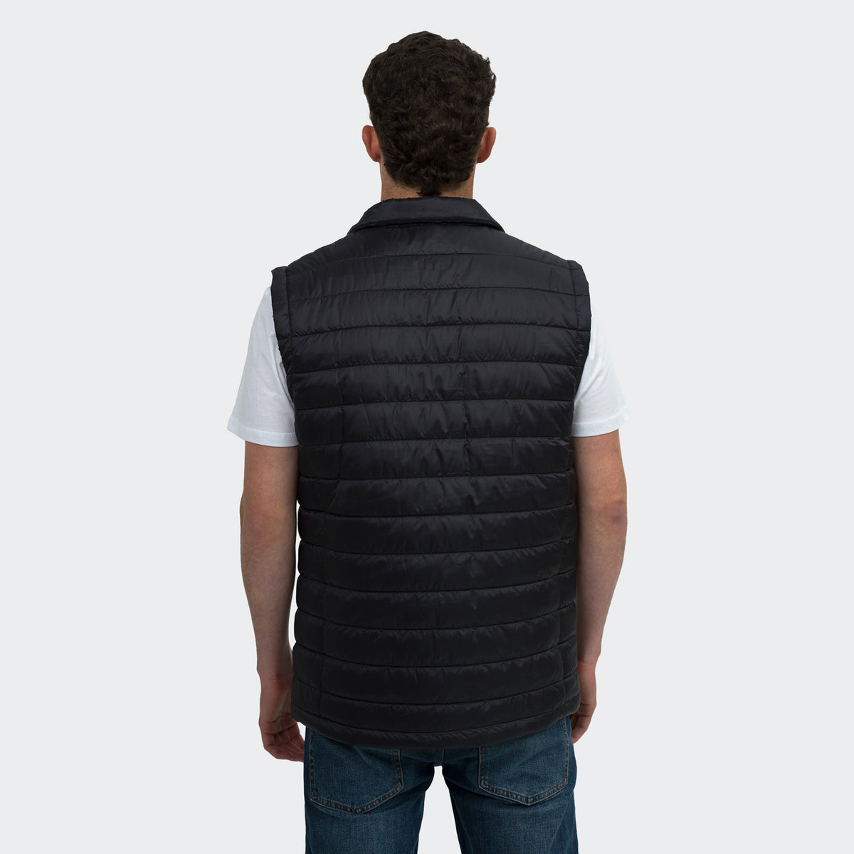 TRENDSWEAR Frazer Mens Puffer Vest - Back