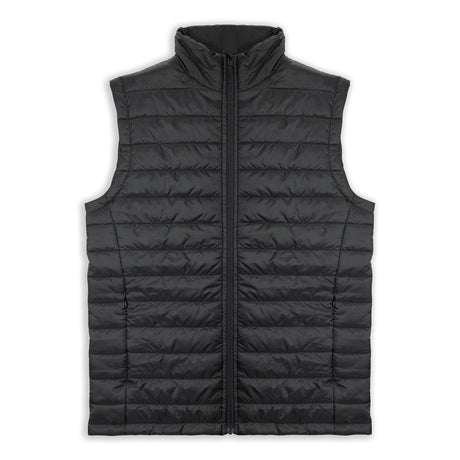 TRENDSWEAR Frazer Mens Puffer Vest - Black