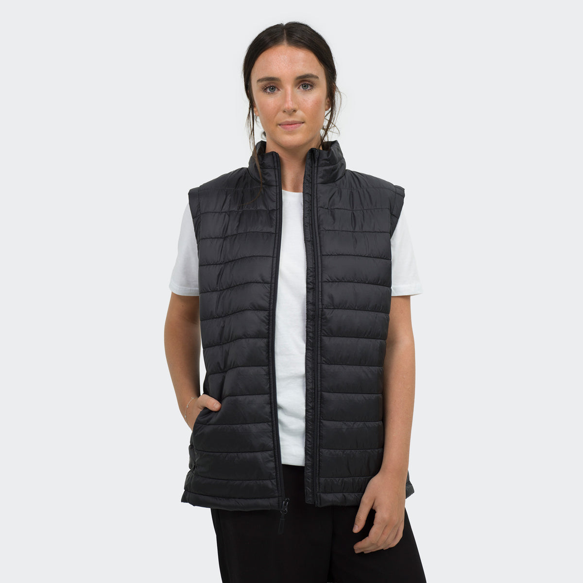 TRENDSWEAR Frazer Womens Puffer Vest - Main