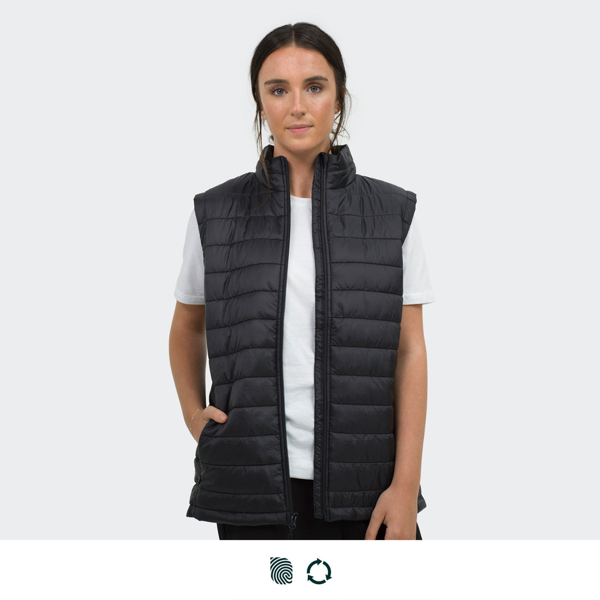 TRENDSWEAR Frazer Womens Puffer Vest - Impact Aware