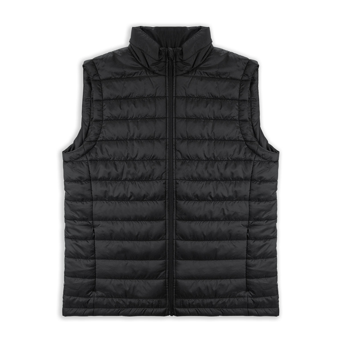 TRENDSWEAR Frazer Womens Puffer Vest - Black