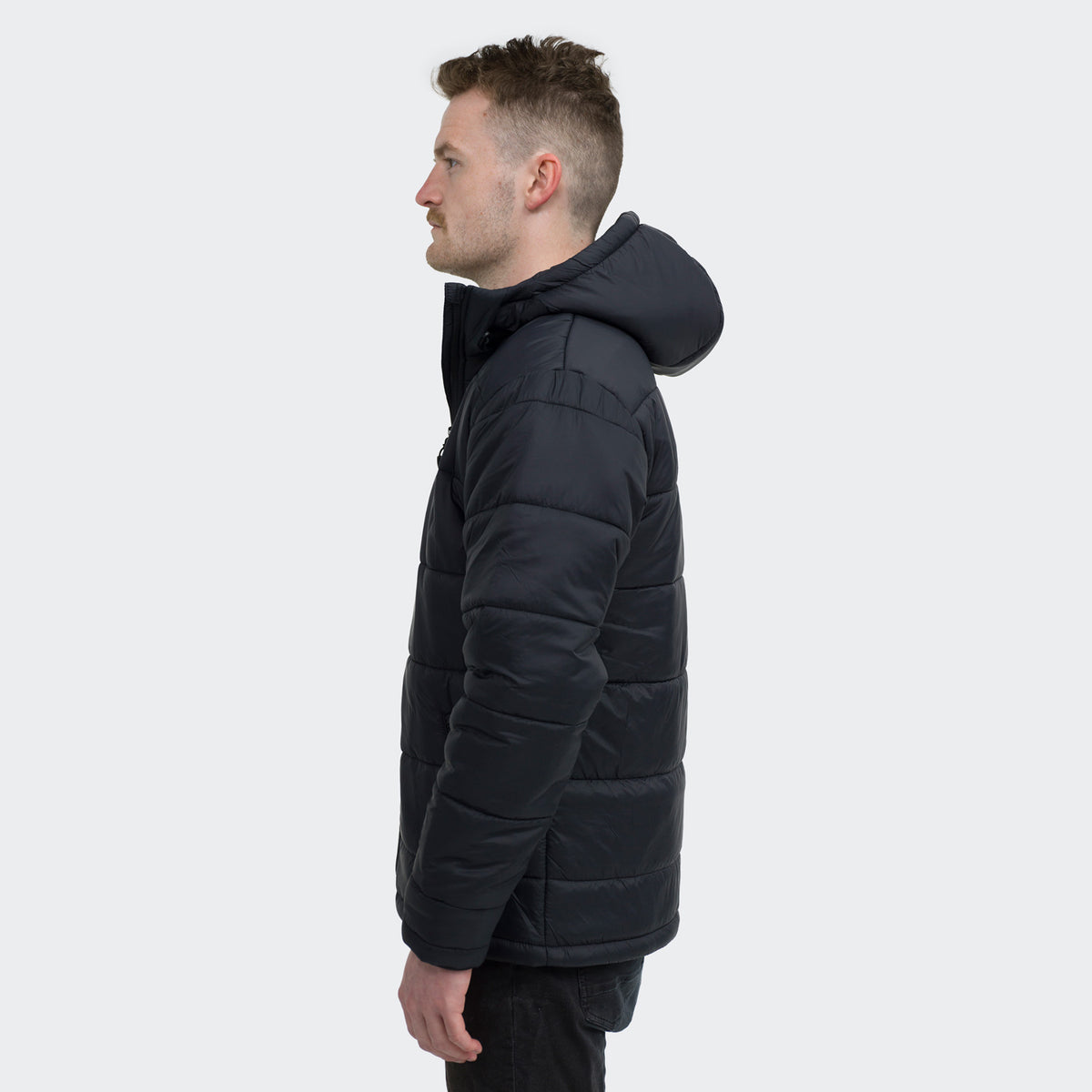 TRENDSWEAR Milford Mens Puffer Jacket - Side