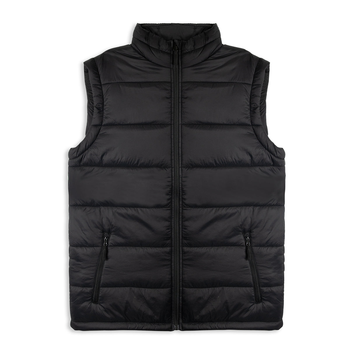 TRENDSWEAR Milford Mens Puffer Vest - Black