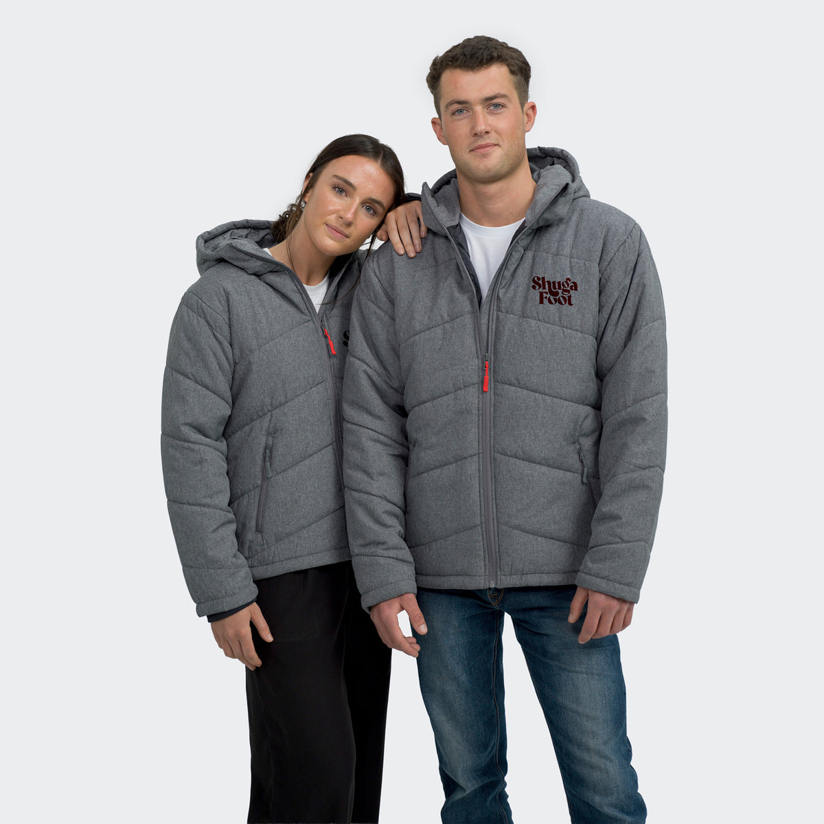 TRENDSWEAR Newport Mens Puffer Jacket - Branding