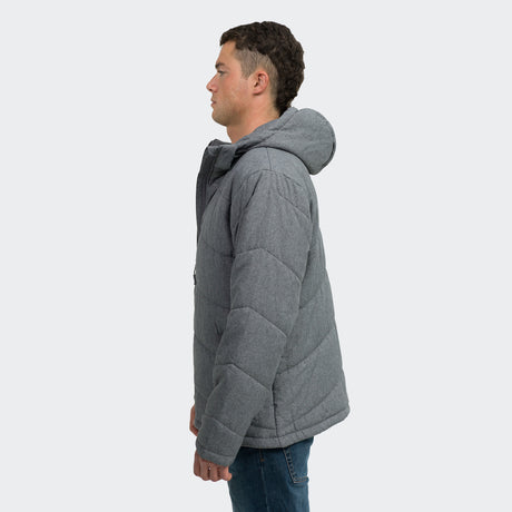 TRENDSWEAR Newport Mens Puffer Jacket - Side