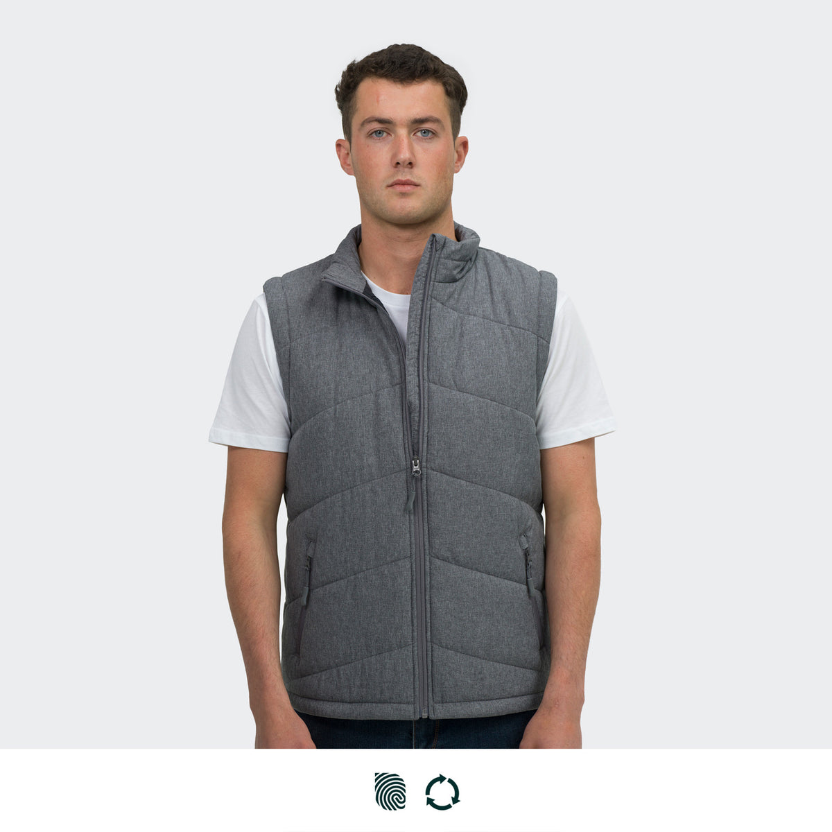 TRENDSWEAR Newport Mens Puffer Vest - Impact Aware