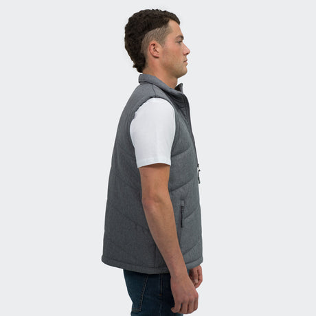 TRENDSWEAR Newport Mens Puffer Vest - Side