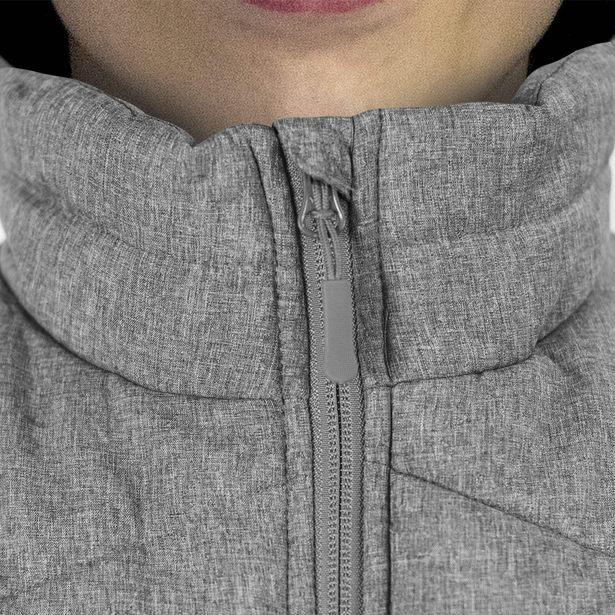 TRENDSWEAR Newport Womens Puffer Vest - Detail