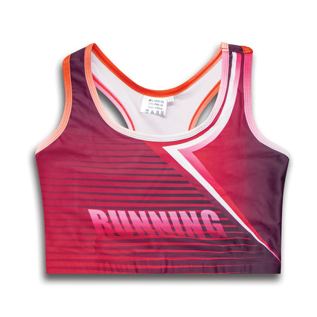 Custom Womens Athletics Crop - Front