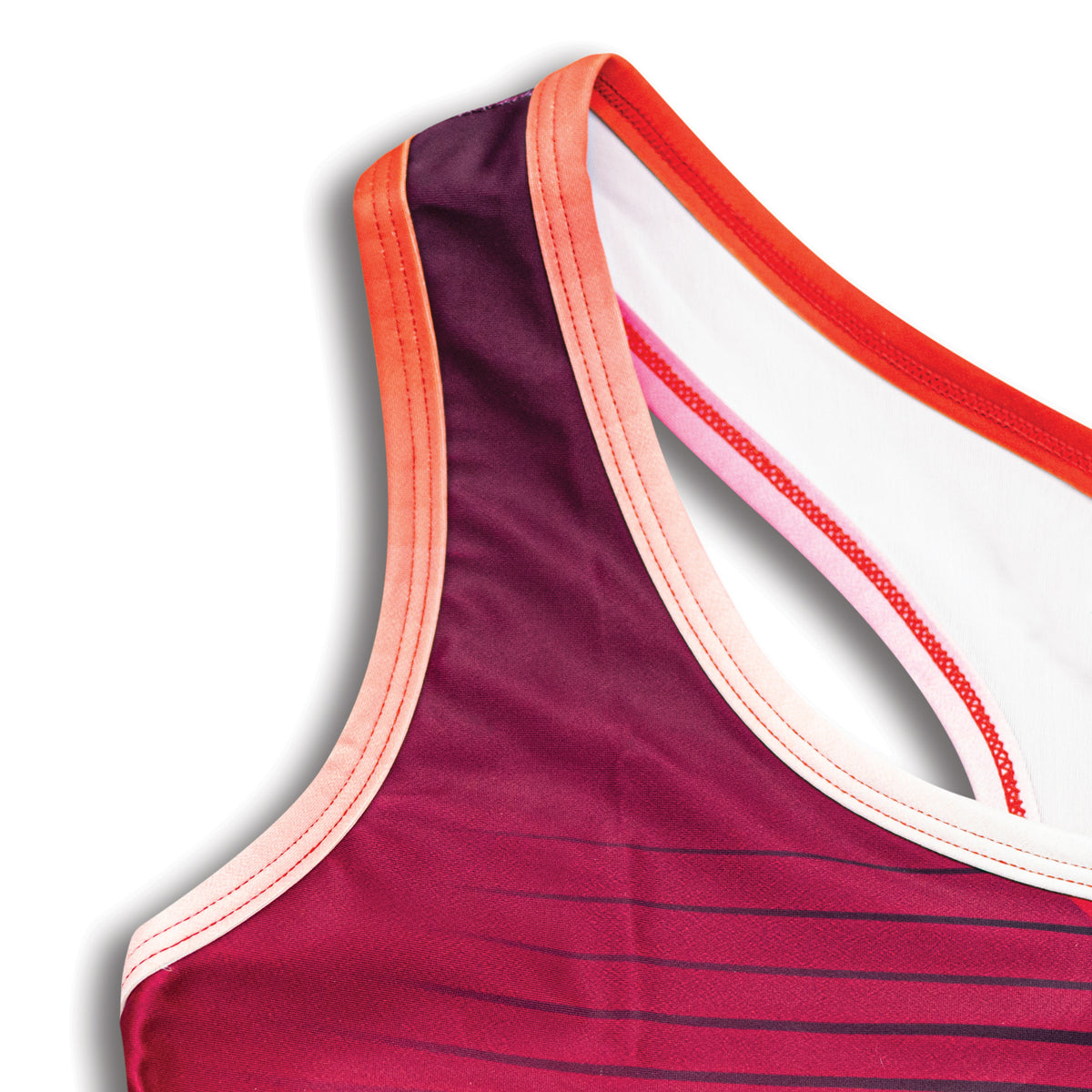Custom Womens Athletics Crop - Detail