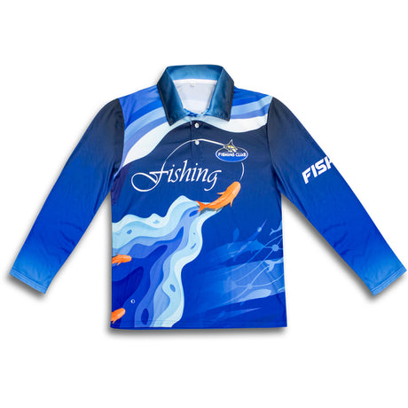 Custom Fishing Polo - Front