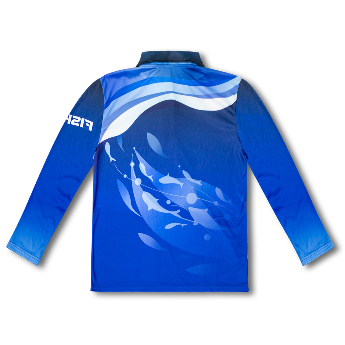 Custom Fishing Polo - Back