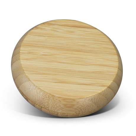 NATURA Bamboo Brush and Mirror - Back