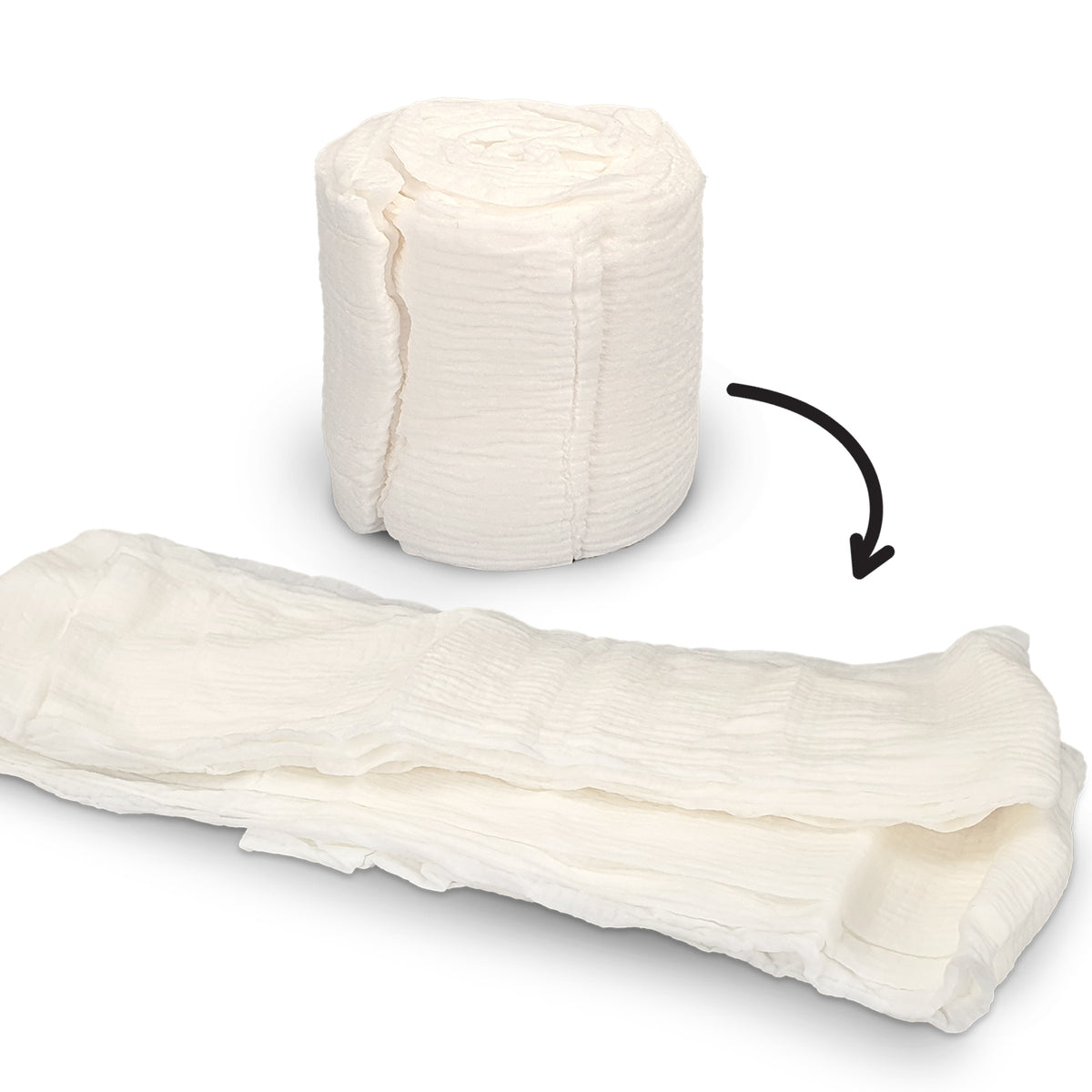 Compressed Towel - Detail
