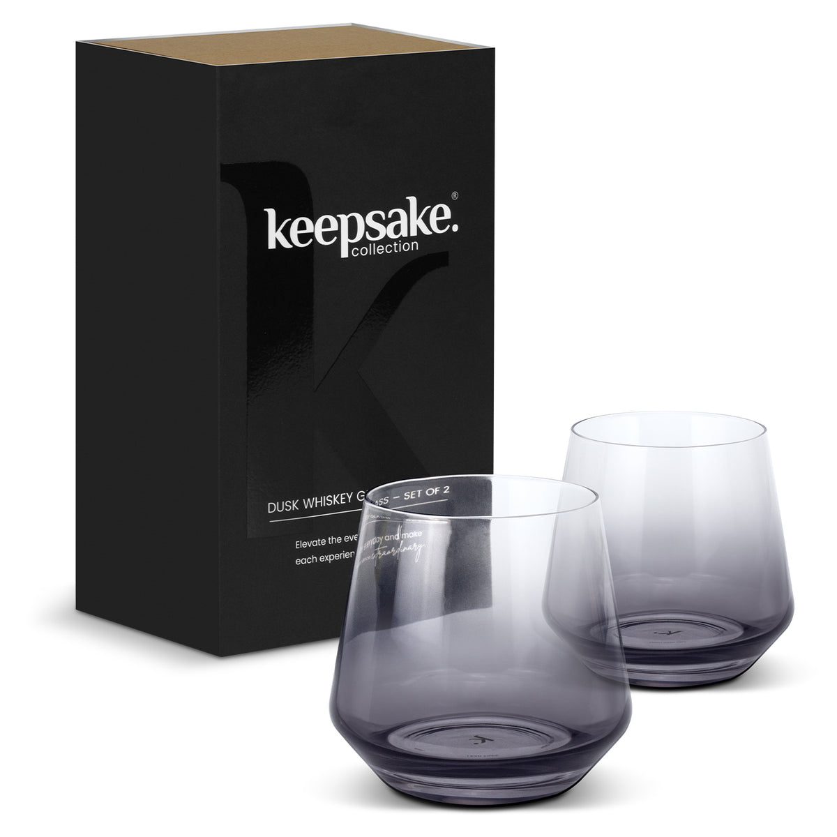 Keepsake Dusk Whiskey Glass - Set of 2 - Main