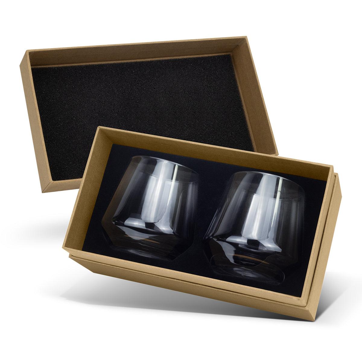 Keepsake Dusk Whiskey Glass - Set of 2 - Packaging