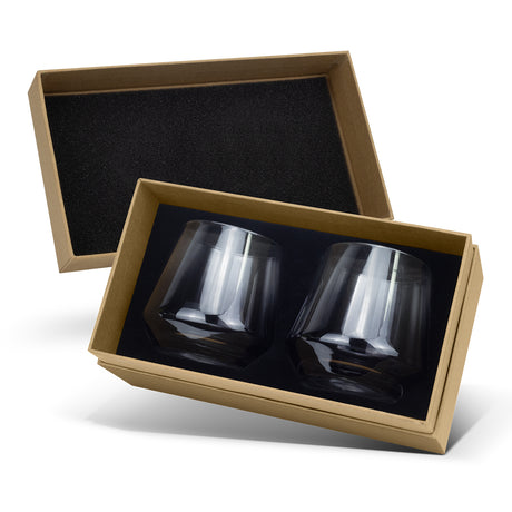 Keepsake Dusk Whiskey Glass - Set of 2 - Packaging