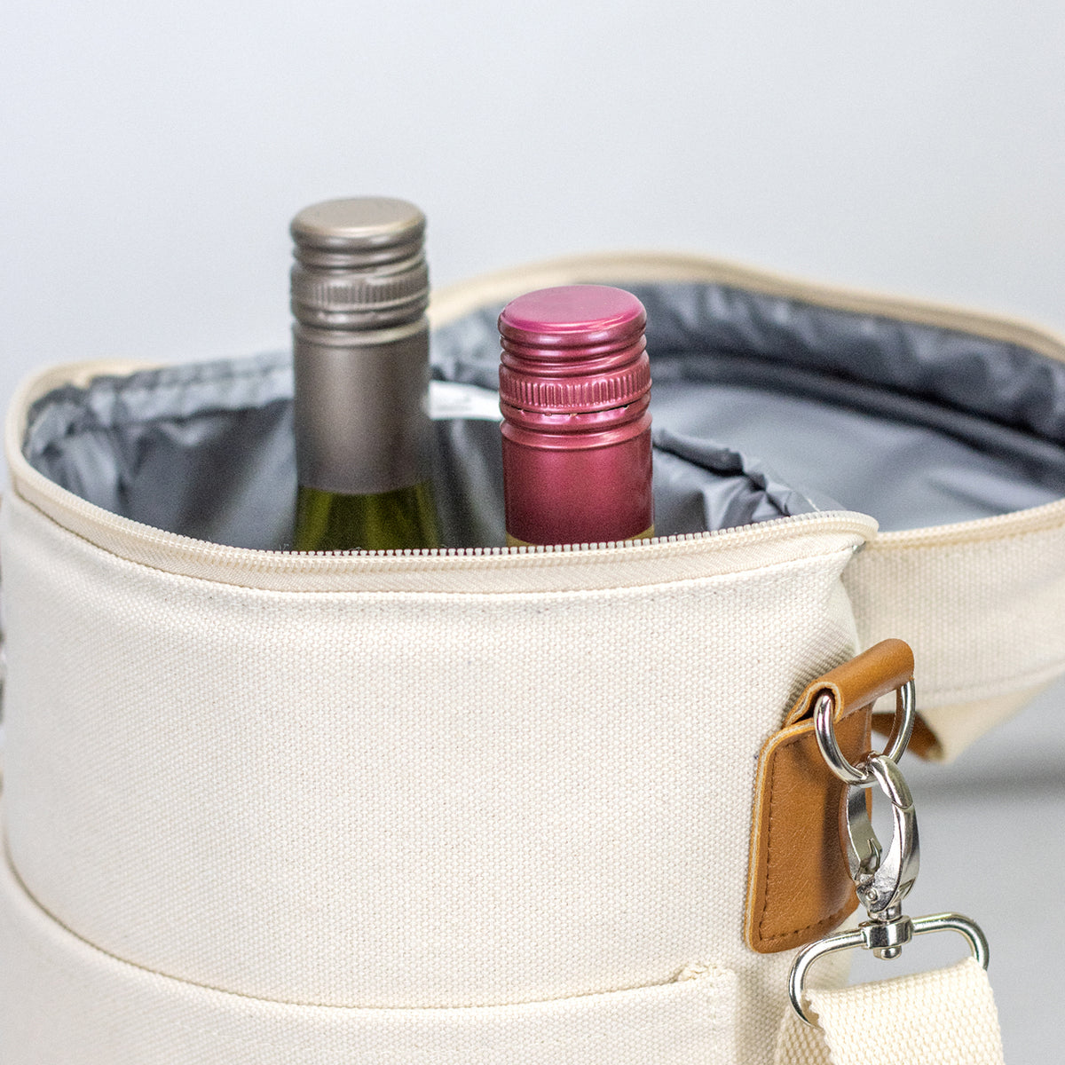 Colton Double Wine Cooler Bag - Detail