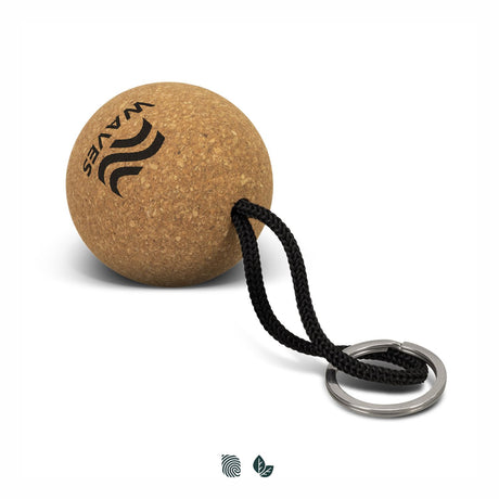 Cork Floating Key Ring - Round - Impact Aware