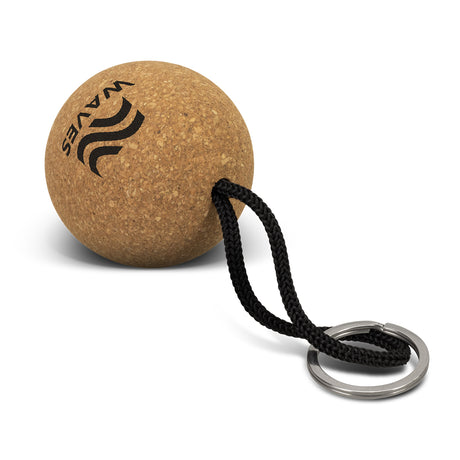 Cork Floating Key Ring - Round - Main