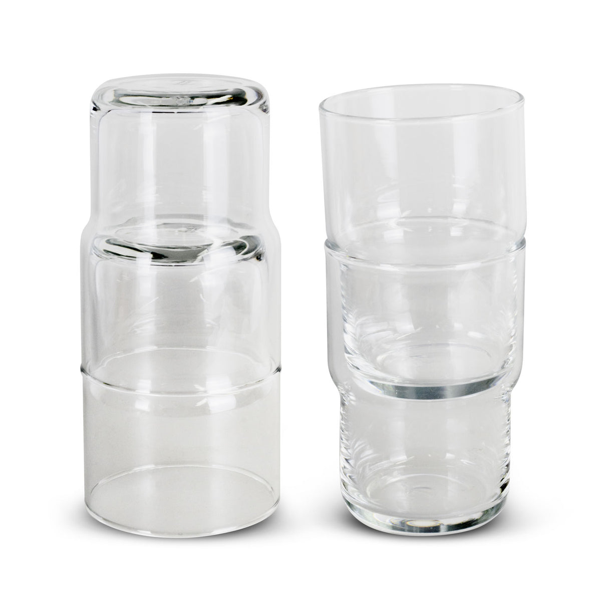 Deco Stackable Glass - 460ml - Stacked