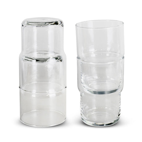Deco Stackable Glass - 460ml - Stacked
