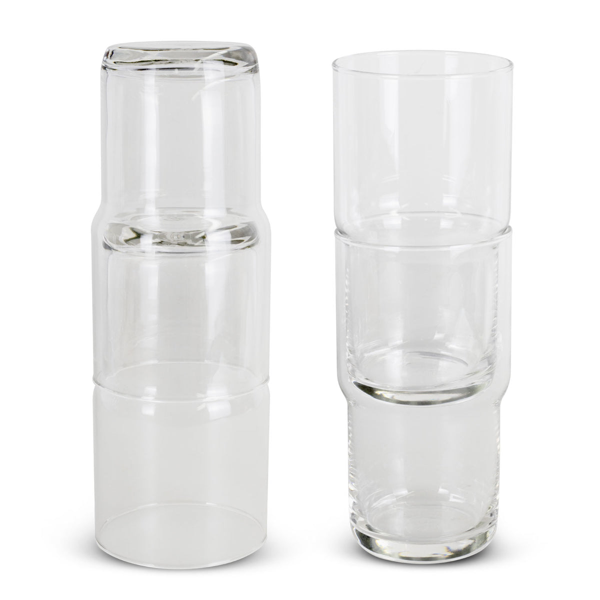 Deco Stackable Glass - 630ml - Stacked