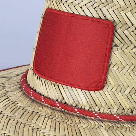 Tiki Straw Hat - Detail