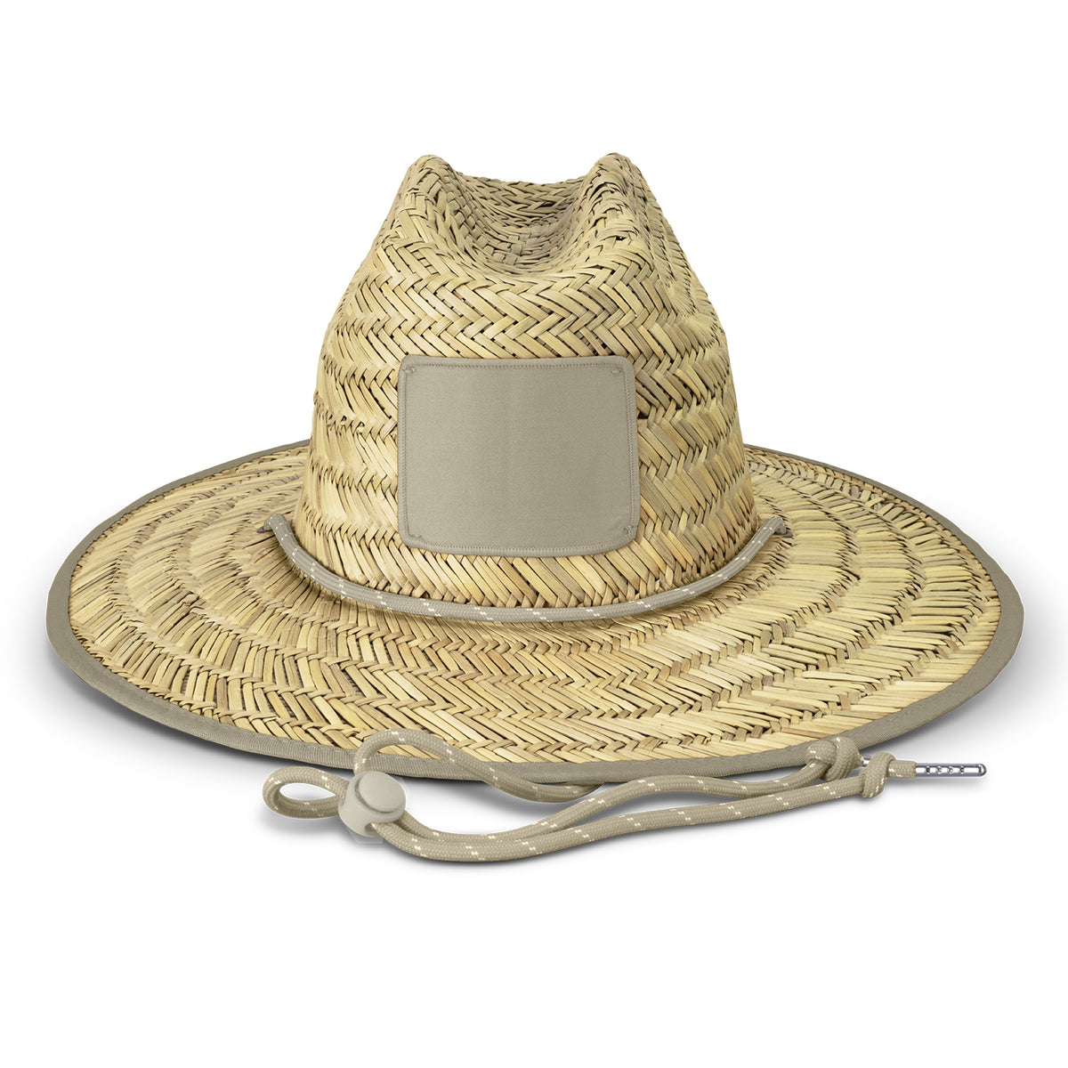 Tiki Straw Hat - Ecru