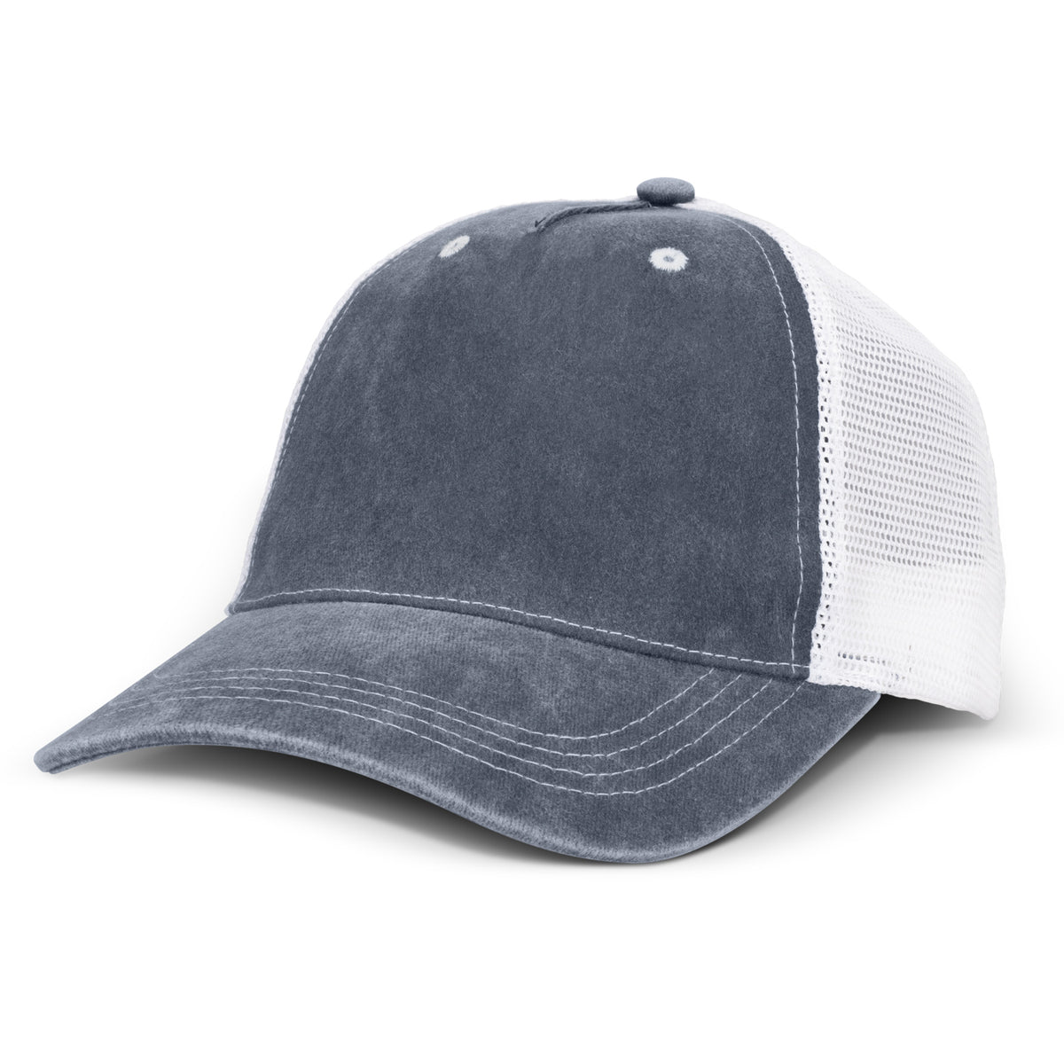 Faded Trucker Cap - Navy