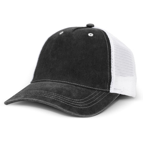 Faded Trucker Cap - Black