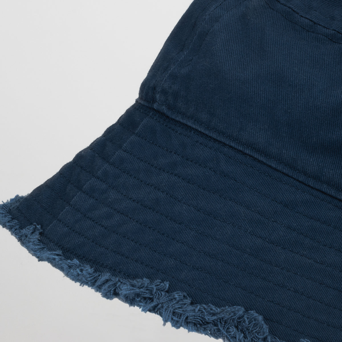 Raw Edge Bucket Hat - Detail