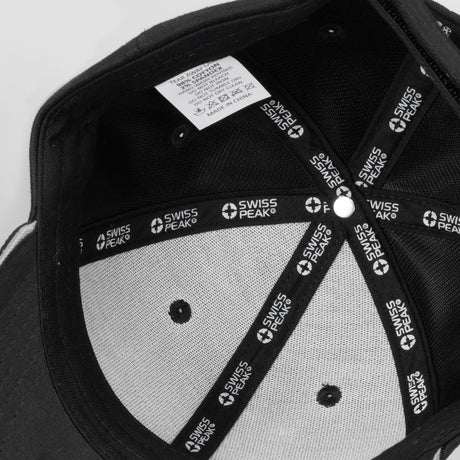 Swiss Peak 6 Panel Cap - Detail