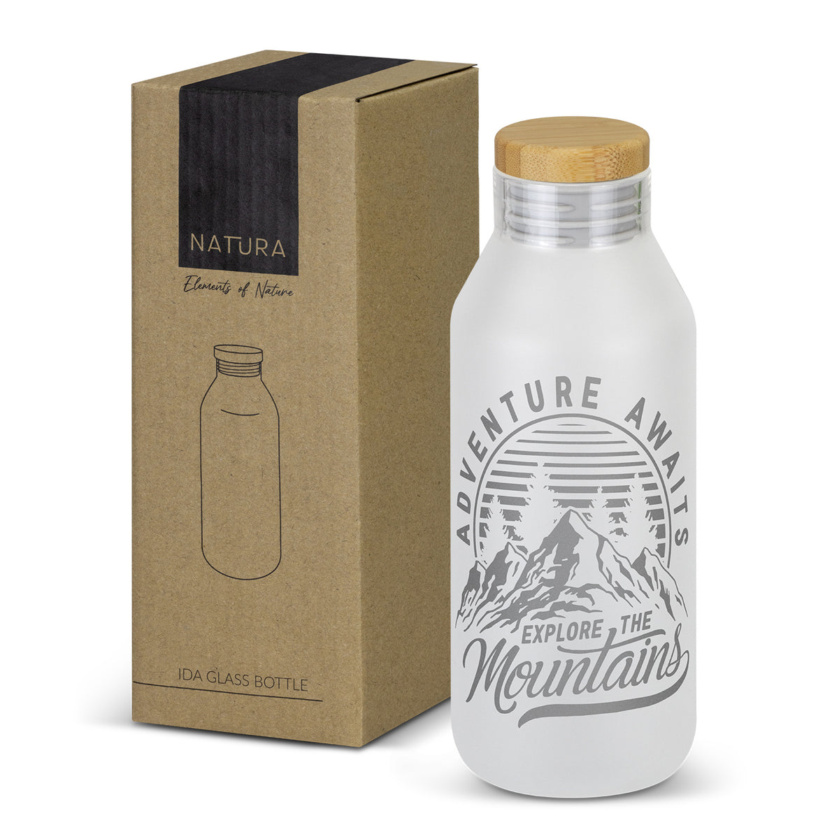 NATURA Ida Glass Bottle - Main