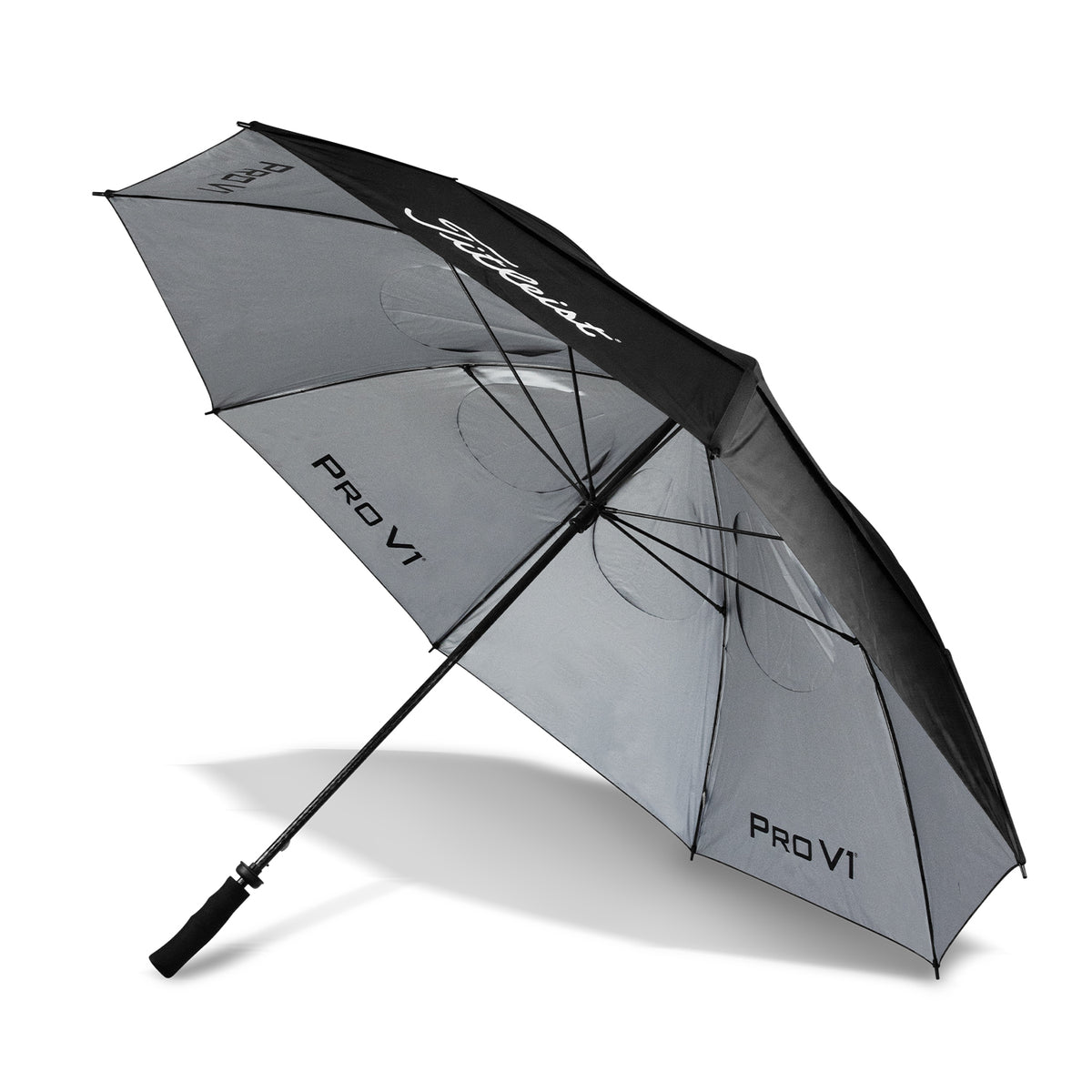 Titleist Tour Double Canopy Umbrella - Black