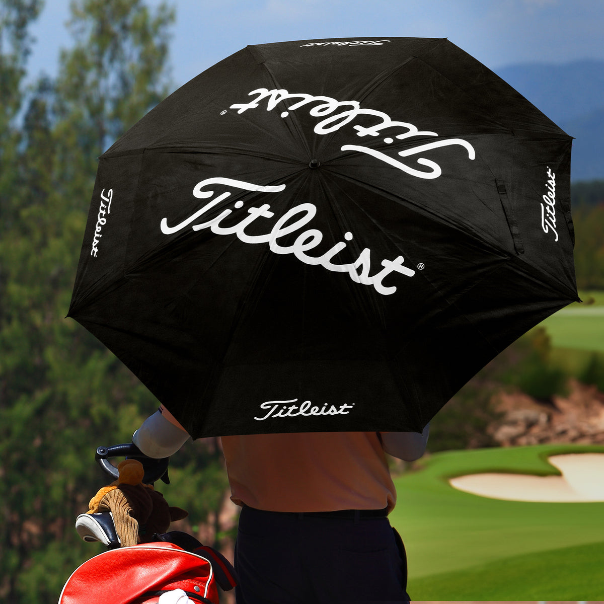 Titleist Tour Double Canopy Umbrella - Feature