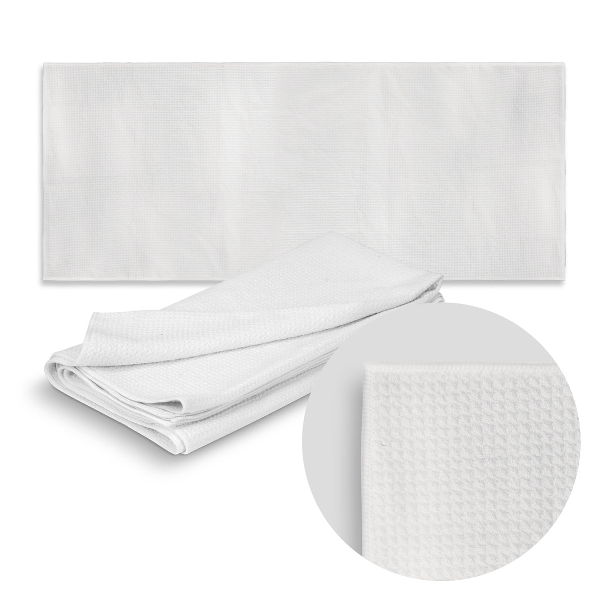 Sand Free Towel - Full Colour - White