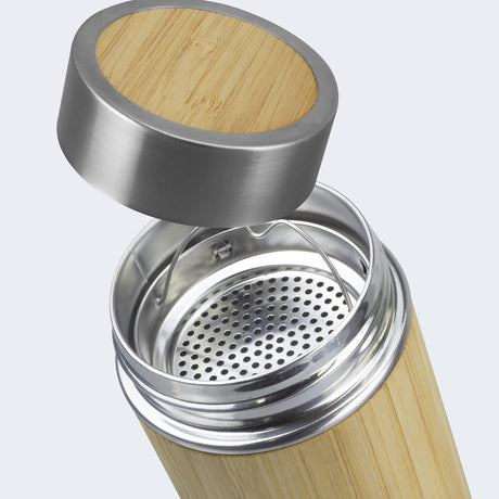 NATURA Bamboo Vacuum Bottle - Detail